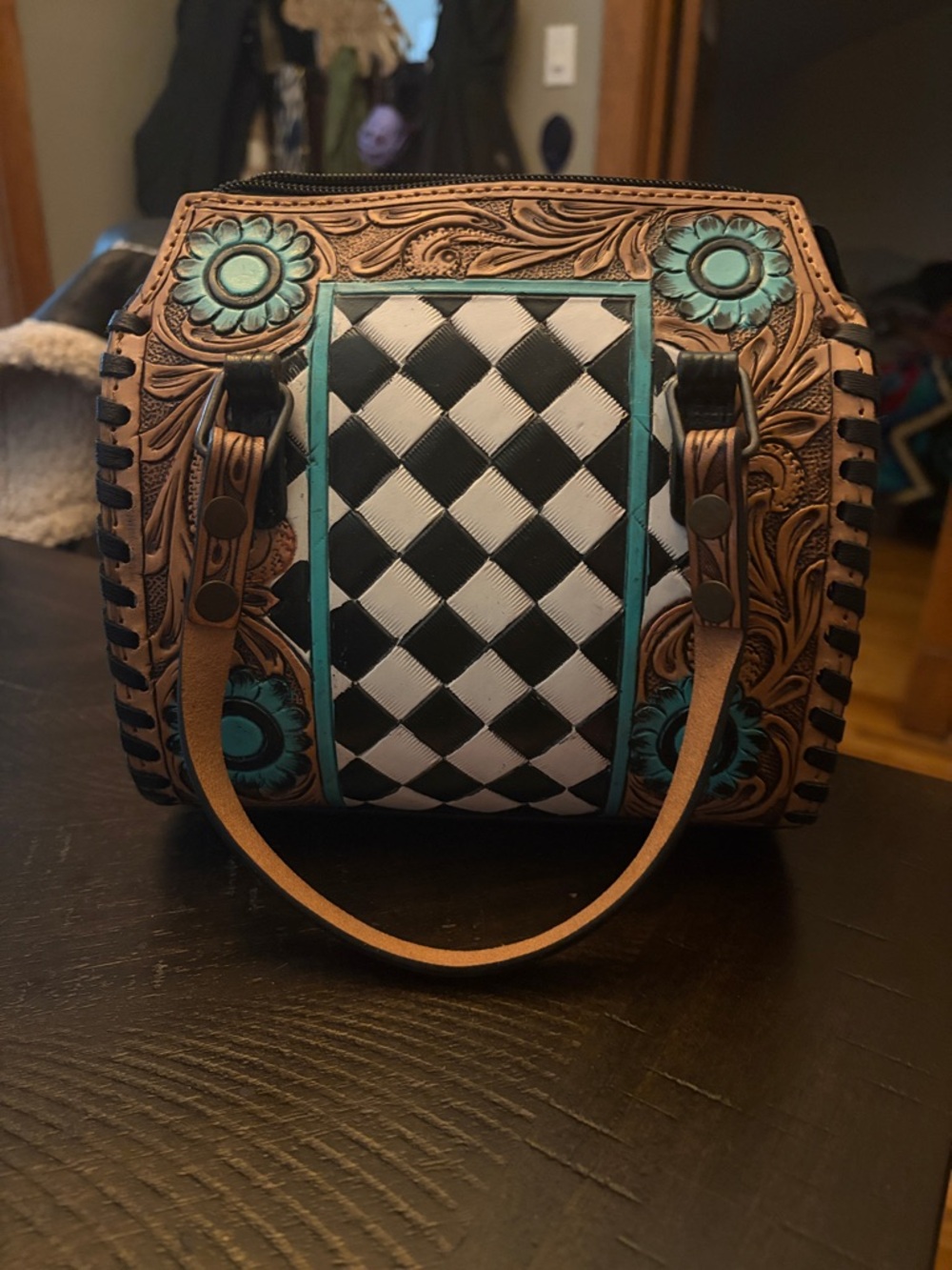 Western mini speedy!  So beautiful, brand new, never worn.